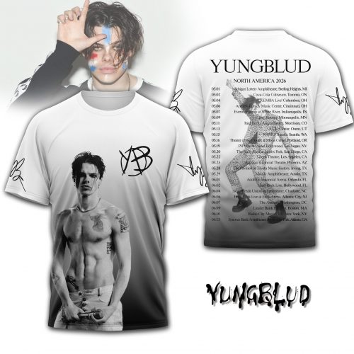 YungBlud North American tour 2026 3D Shirt