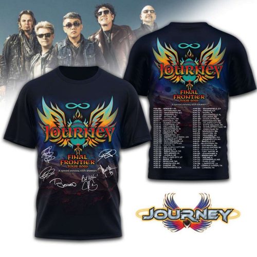 Journey Final Prontier Tour 2026 T-Shirt