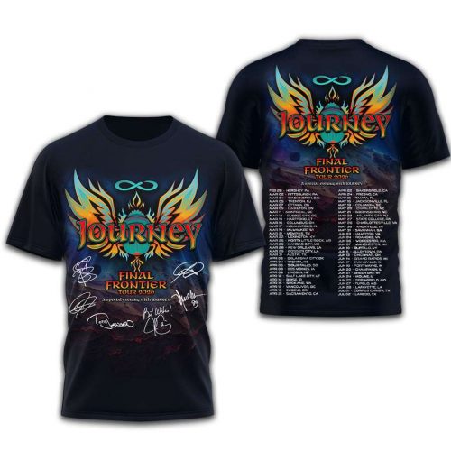Journey Final Prontier Tour 2026 T-Shirt