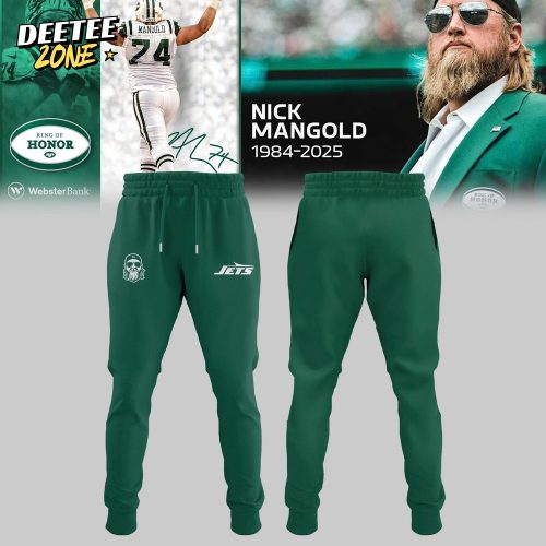 74″ A True Jet Nick Mangold Limited Edition 2025 Special Hoodie