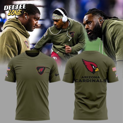 A.Cardinals Salute to Service Limited Edition 2025 Combo Shirt