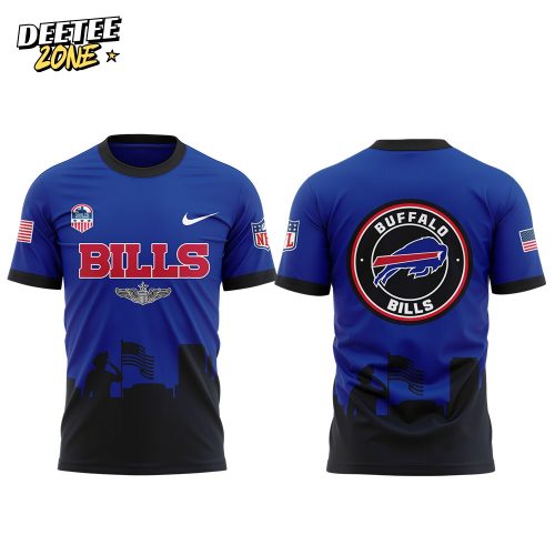 B Bills Veterans Day Game Unifrom Combo Shirt