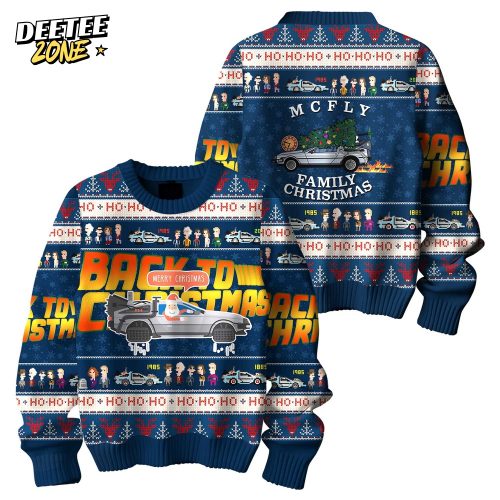 Back To The Future Ugly Sweater
