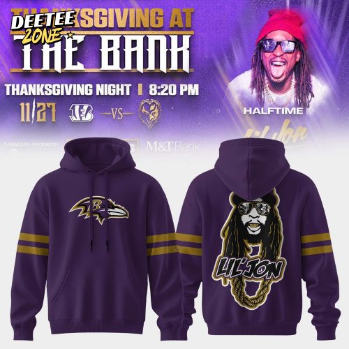 Baltimore Ravens X Lil Jon: Thanksgiving Games Special Hoodie