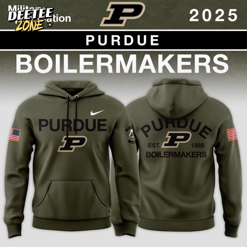 Big Ten Conference Teams 2025 Military Appreciation Limited Edition Hoodie