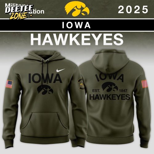 Big Ten Conference Teams 2025 Military Appreciation Limited Edition Hoodie
