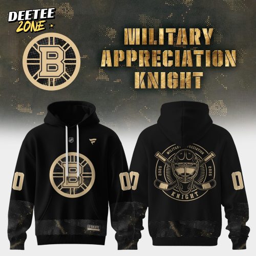 Boston Bruins Military Appreciation Hoodie