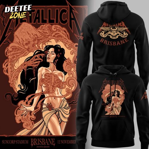 Brisbane Broncos x Metallica Limited Edition Hoodie