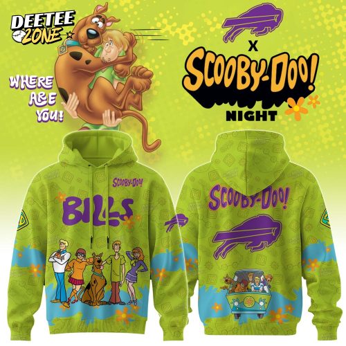 Buffalo Bills x Scooby Doo Hoodie Limited Ediition