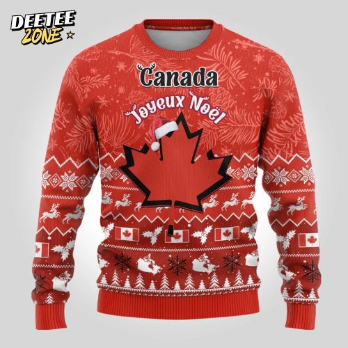 Canada Christmas Ugly Christmas Sweater
