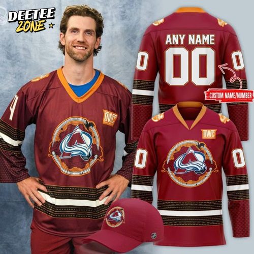 Colorado Avalanche 2025 Fourth Wing Night Jersey
