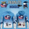Edmonton Oilers x Peanuts Hoodie Christmas Limited Edition-3D Unisex Hoodie