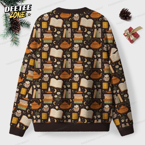 Cozy Reading Unisex Ugly Knit Christmas Sweater
