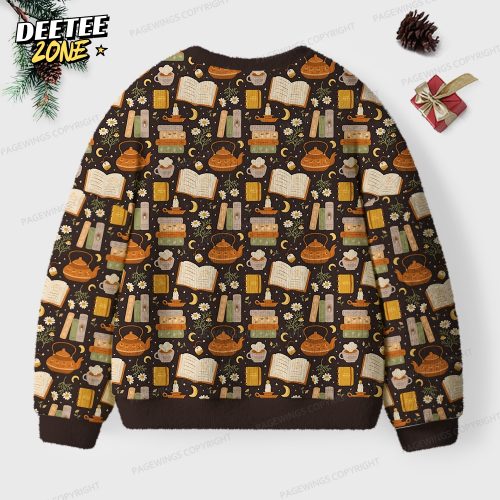 Cozy Reading Unisex Ugly Knit Christmas Sweater