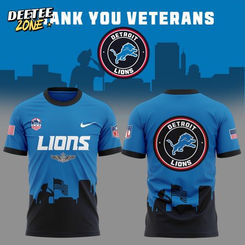 D Lions Veterans Day Game Unifrom Combo Shirt
