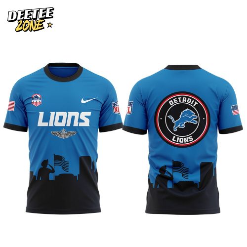 D Lions Veterans Day Game Unifrom Combo Shirt