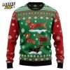 Floral Skull Ugly Christmas Sweater