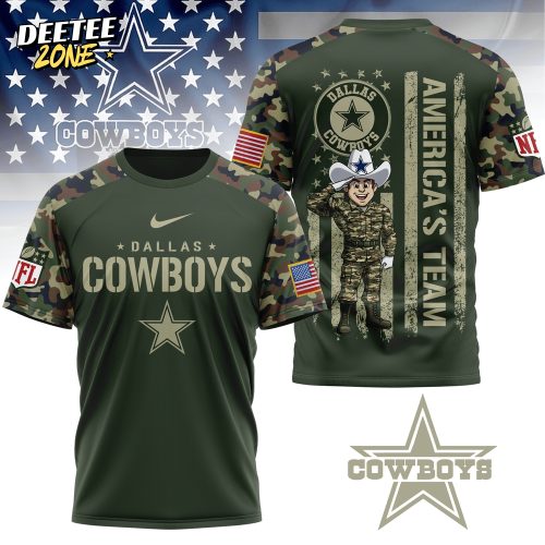 Dalas Cowboys American’s Team 3D Tshirt Premium