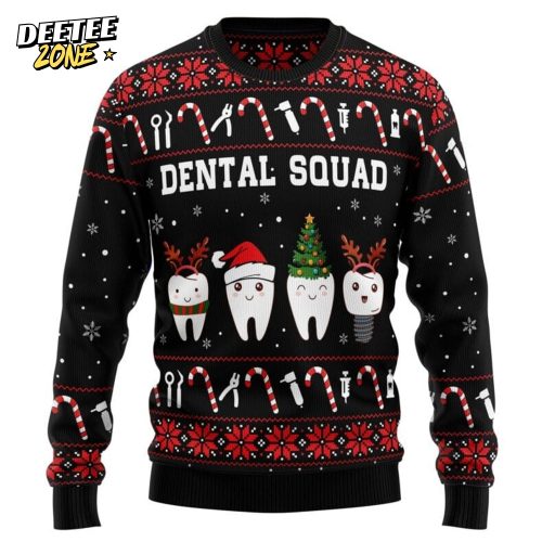 Dental Squad Ugly Christmas Sweater