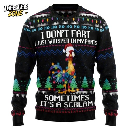 It‘s Scream Chicken Ugly Christmas Sweater