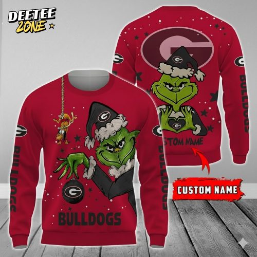 Limited Edition – Georgia Bulldogs x Christmas-3D Sweatshirt