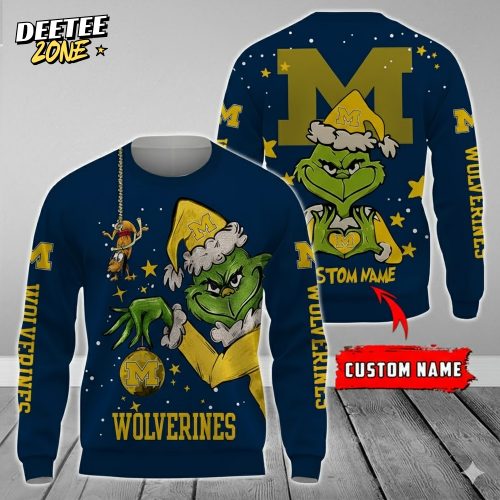 Limited Edition – Michigan Wolverines x Christmas-3D Sweatshirt