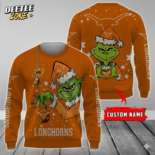 Limited Edition -Texas Longhorns x Christmas-3D Sweatshirt