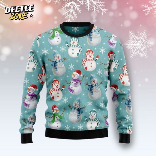 Love Snowman Ugly Christmas Sweater