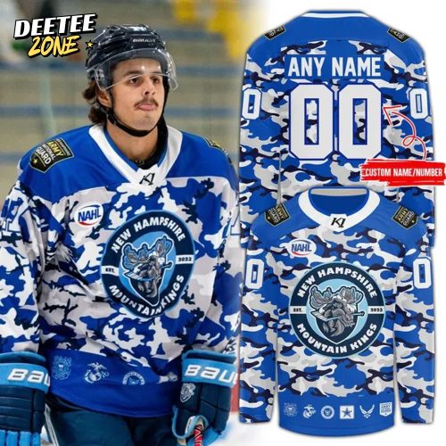 New Hampshire Mountain Kings 2025 Salute to Service Jersey