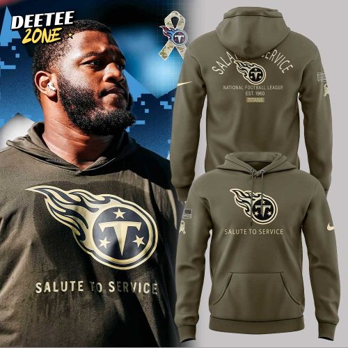 T.Titans 2025 Salute to Service Combo Hoodie
