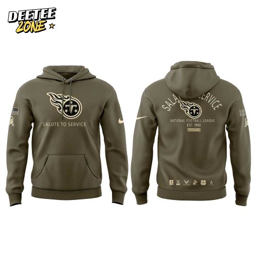 T.Titans 2025 Salute to Service Combo Hoodie