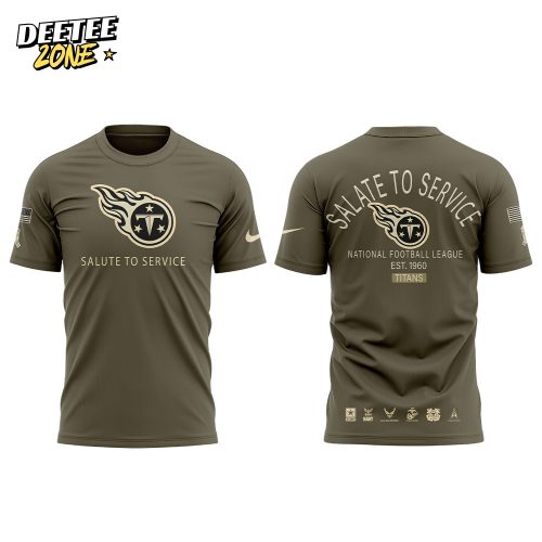 T.Titans 2025 Salute to Service Combo Shirt