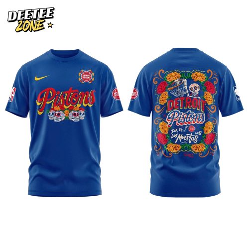 Detroit Pistons x Dia De Los Muertos 2025 Limited Edition Tshirt | Joggers | Cap
