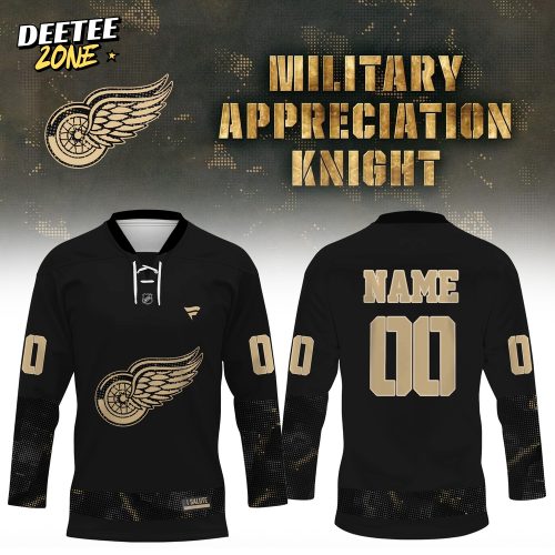 Detroit Red Wings Military Appreciation Jersey