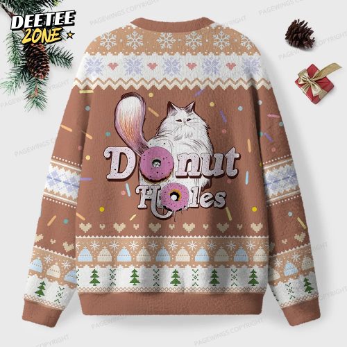 Donut Holes Unisex Ugly Knit Christmas Sweater