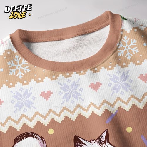 Donut Holes Unisex Ugly Knit Christmas Sweater