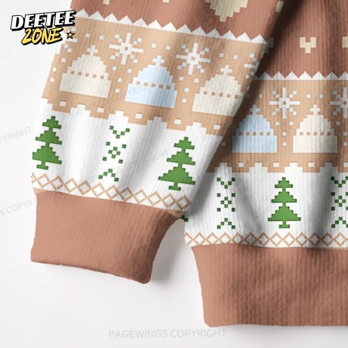 Donut Holes Unisex Ugly Knit Christmas Sweater