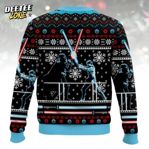 Galaxy Battle – Personalized Galaxy Ugly Sweater, Xmas Ugly Sweatshirt