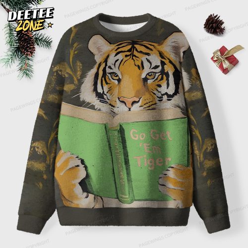 Go Get ‘Em Tiger Unisex Ugly Knit Christmas Sweater