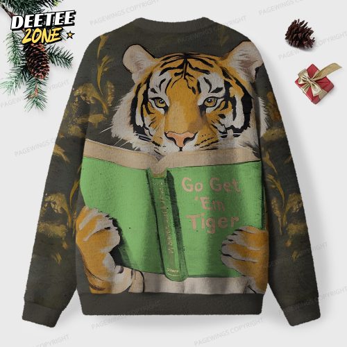 Go Get ‘Em Tiger Unisex Ugly Knit Christmas Sweater