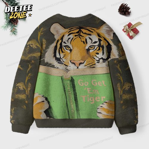 Go Get ‘Em Tiger Unisex Ugly Knit Christmas Sweater