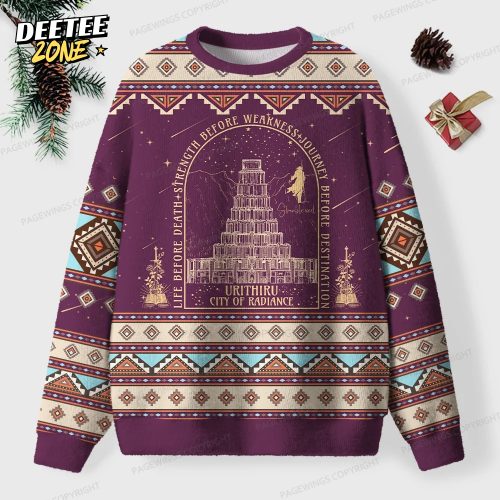 Life Before Death Unisex Ugly Knit Christmas Sweater