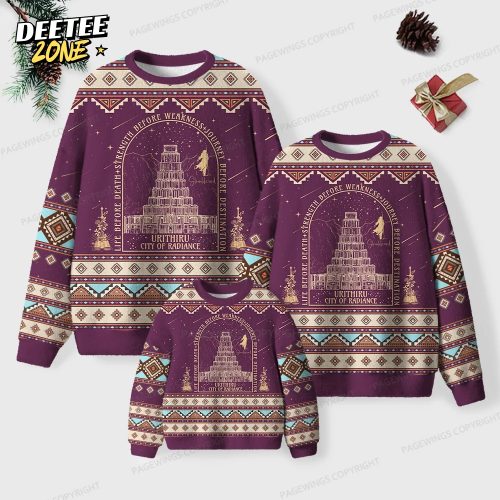 Life Before Death Unisex Ugly Knit Christmas Sweater