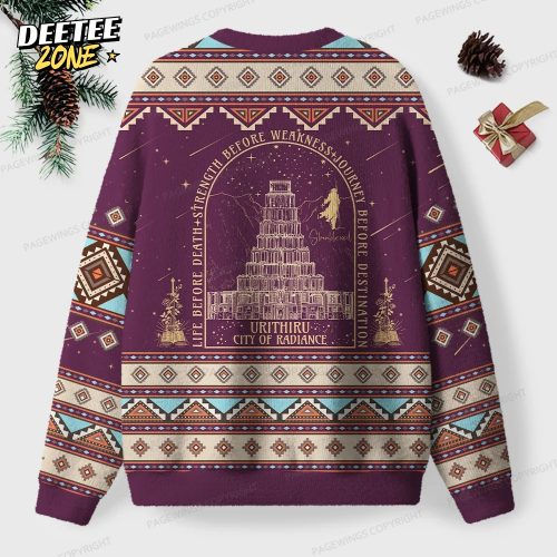 Life Before Death Unisex Ugly Knit Christmas Sweater