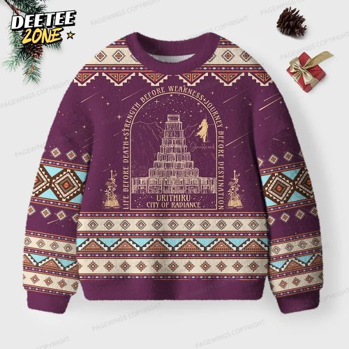 Life Before Death Unisex Ugly Knit Christmas Sweater