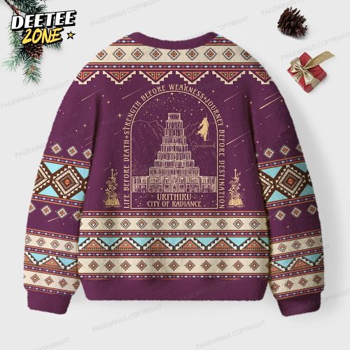 Life Before Death Unisex Ugly Knit Christmas Sweater