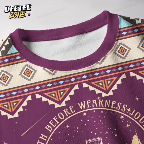 Life Before Death Unisex Ugly Knit Christmas Sweater