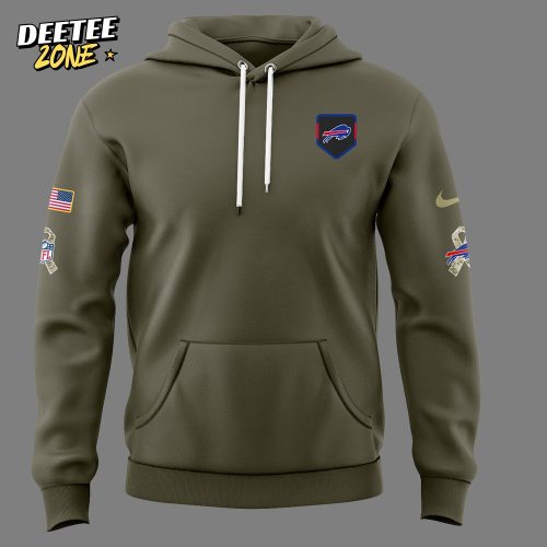Limited Edition Buffalo Bills Salute to Service 2025 Hoodie