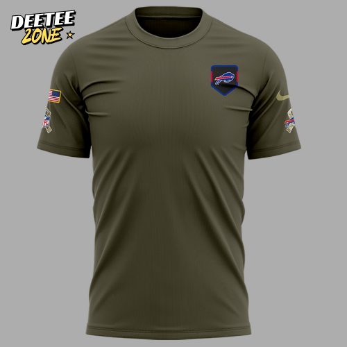 Limited Edition Buffalo Bills Salute to Service Tshirt