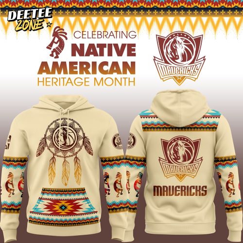 Limited Edition Dallas Mavericks Native American Heritage Hoodie